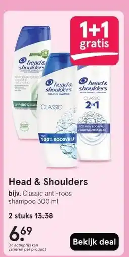 Etos Head & Shoulders aanbieding