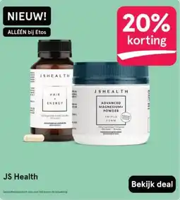 Etos JS Health aanbieding