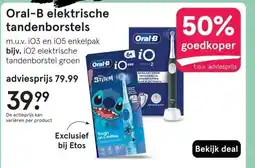 Etos Oral-B elektrische tandenborstels aanbieding
