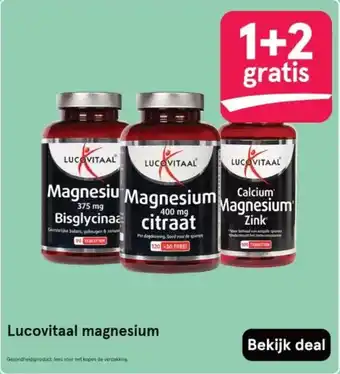 Etos Lucovitaal magnesium aanbieding