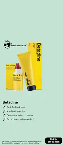 Etos Betadine aanbieding