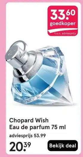 Etos Chopard Wish aanbieding