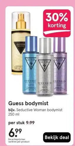 Etos Guess bodymist aanbieding