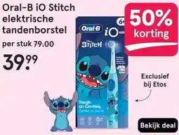 Etos Oral-B iO Stitch elektrische tandenborstel aanbieding