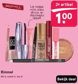 Etos Rimmel aanbieding
