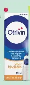 Etos 1 Otrivin Xylometazoline HCI 0,5 mg/ml kinderneusspray bij een verstopte neus aanbieding