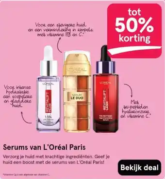 Etos Serums van L'Oréal Paris aanbieding