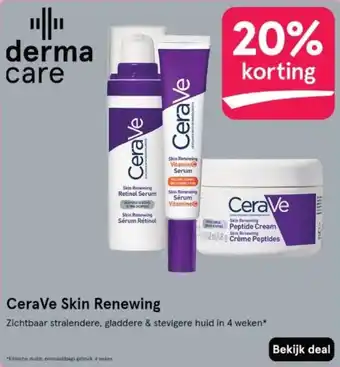 Etos CeraVe Skin Renewing aanbieding