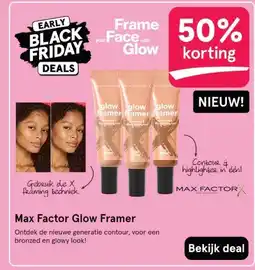 Etos Max Factor Glow Framer aanbieding