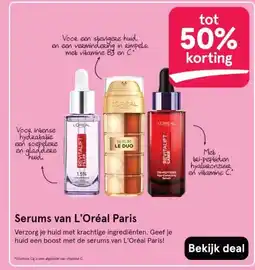 Etos Serums van L'Oréal Paris aanbieding