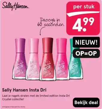Etos Sally Hansen Insta Dri aanbieding