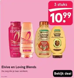 Etos Elvive en Loving Blends aanbieding