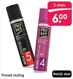 Etos Proset styling aanbieding