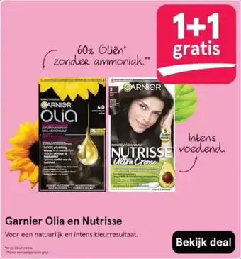 Etos Garnier Olia en Nutrisse aanbieding