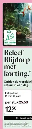 Etos Beleef Blijdorp met korting. aanbieding