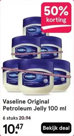 Etos Vaseline Original Petroleum Jelly aanbieding