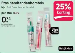 Etos Etos handtandenborstels aanbieding