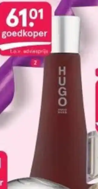 Etos Hugo Boss Deep Red aanbieding