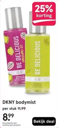 Etos DKNY bodymist aanbieding
