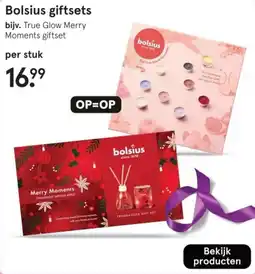 Etos Bolsius giftsets aanbieding