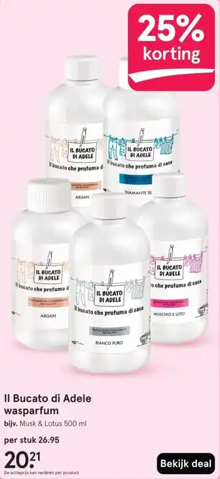 Etos Il Bucato di Adele wasparfum aanbieding