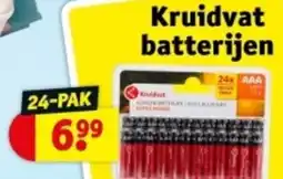 Kruidvat Kruidvat batterijen aanbieding