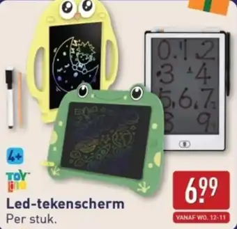 ALDI Led-tekenscherm aanbieding