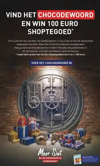 ALDI Chocodewoord aanbieding
