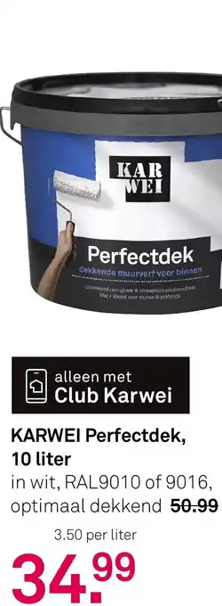 Karwei Karwei Perfectdek aanbieding