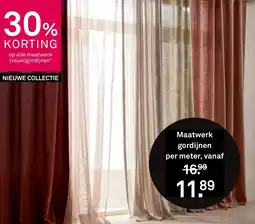 Karwei Maatwerk gordijnen aanbieding