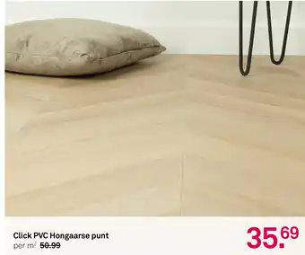 Karwei Click PVC Hongaarse punt aanbieding