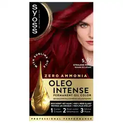 Trekpleister Syoss Oleo Intense 5-92 Stralend Rood Haarkleuring aanbieding