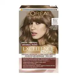 Trekpleister L'Oréal Paris Excellence Universal 6U Nudes Donkerblond Permanente Haarverf aanbieding