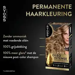 Trekpleister Syoss Oleo Intense 8-50 Natuurlijk Asblond Haarkleuring aanbieding