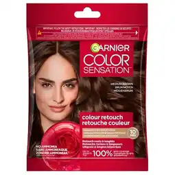 Trekpleister Garnier Color Sensation Color Retouch 4.0 Middenbruin Haarkleuring aanbieding