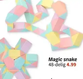 Wibra Magic snake aanbieding