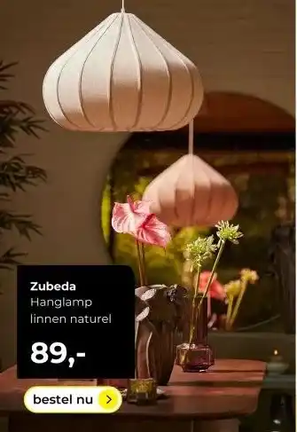 Lampidee Zubeda aanbieding