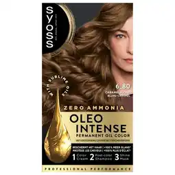 Trekpleister Syoss Oleo Intense 6-80 Caramel Blond Haarkleuring aanbieding