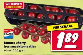 Nettorama Tomoza cherry tros smaaktomaatjes aanbieding