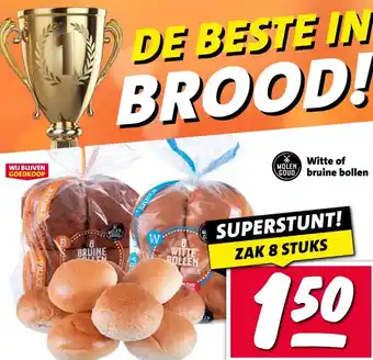 Nettorama Witte of bruine bollen aanbieding