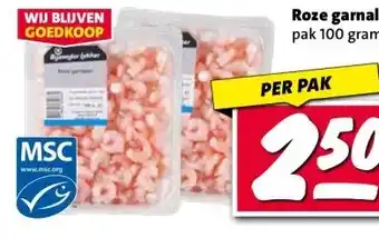 Nettorama Roze garnalen aanbieding