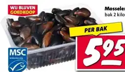 Nettorama Mosselen aanbieding