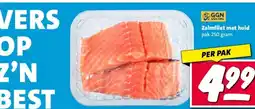 Nettorama Zalmfilet met huid aanbieding