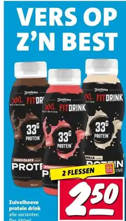 Nettorama Zuivelhoeve protein drink aanbieding