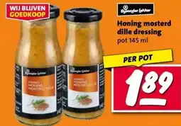 Nettorama Honing mosterd dille dressing aanbieding