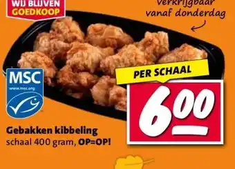 Nettorama Gebakken kibbeling aanbieding