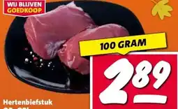 Nettorama Hertenbiefstuk aanbieding