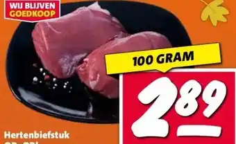 Nettorama Hertenbiefstuk aanbieding
