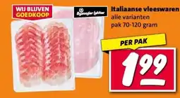 Nettorama Italiaanse vleeswaren aanbieding