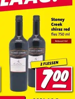 Nettorama Stoney Creek shiraz red aanbieding